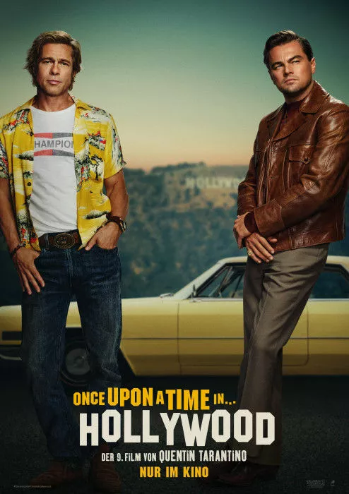 Das Filmplakat von Once upon a time in Hollywood
