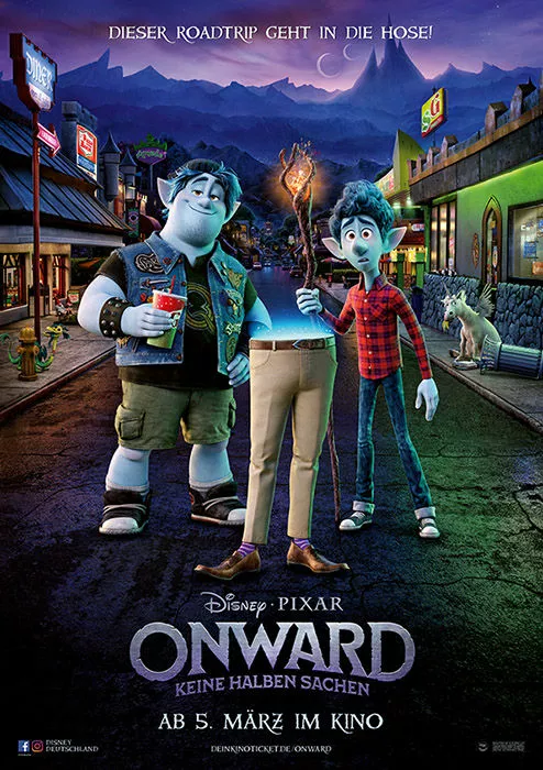 Das Filmplakat von Onward