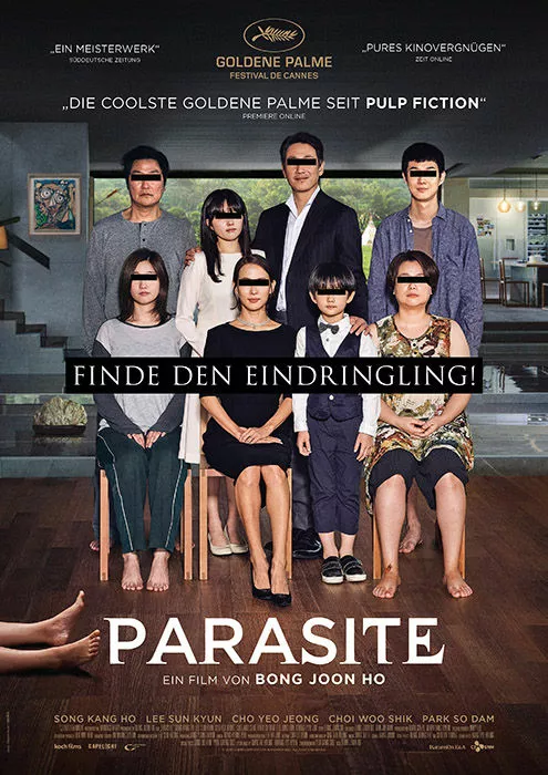 Das Filmplakat von Parasite